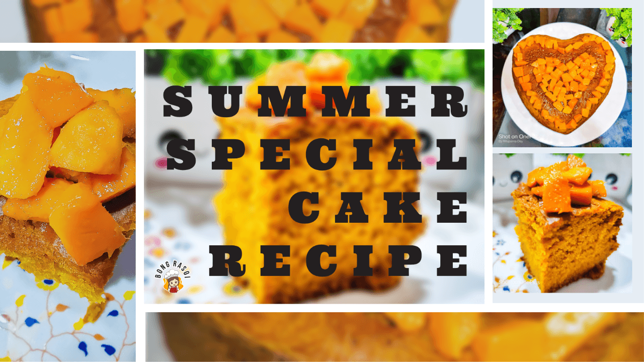 EGGLESS MANGO CAKE