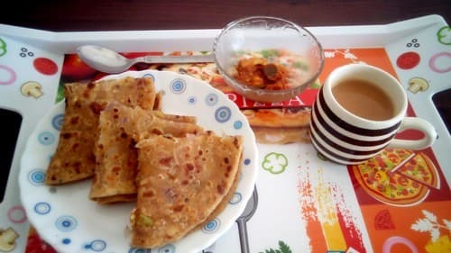 Pyaaz Paratha |Onion Paratha | Stuffed Onion Flatbread