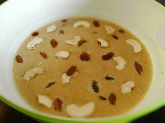 SEMOLINA MILK PUDDING (SOOJIR PAYESH)