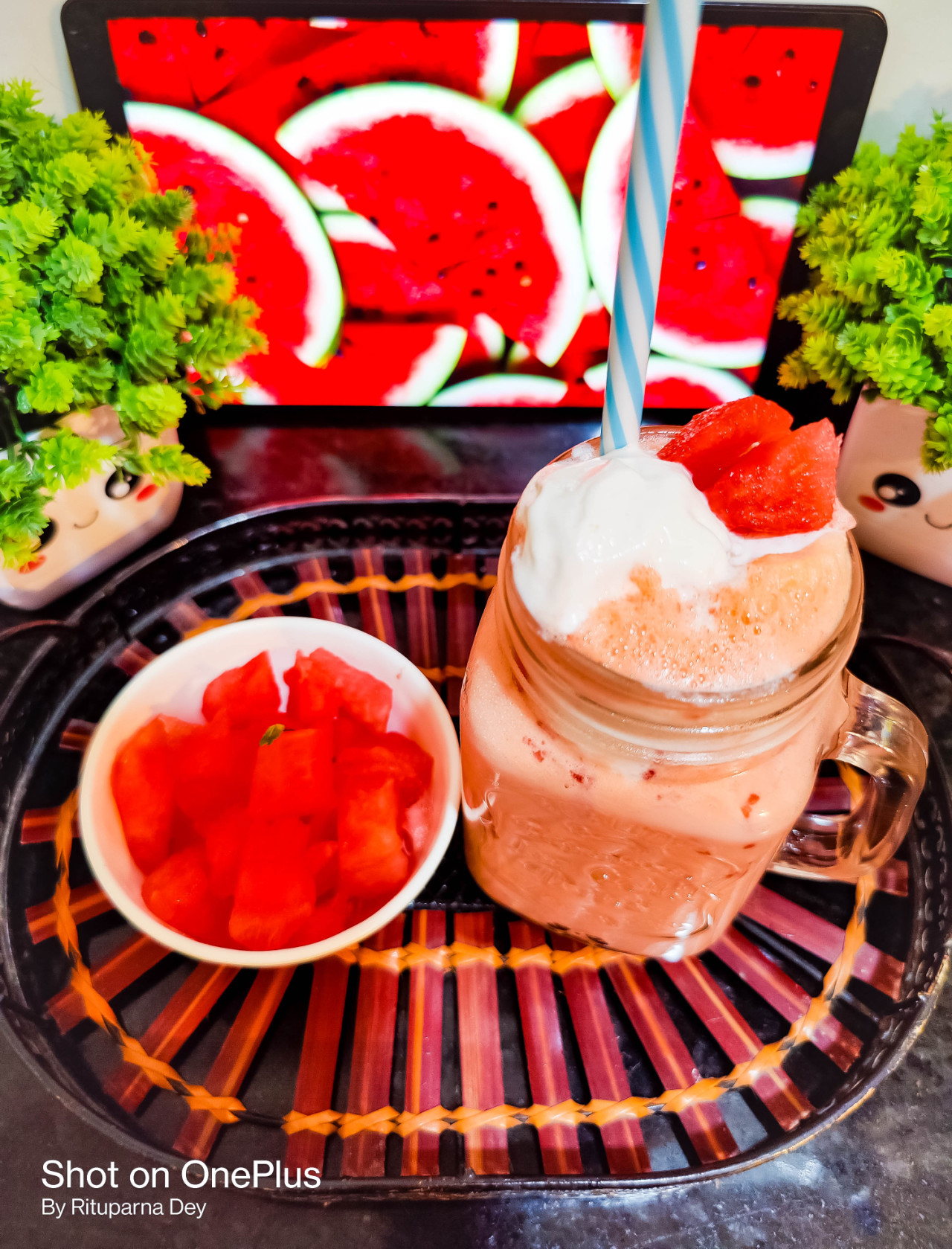 Watermelon Juice Watermelon Vanilla Shake